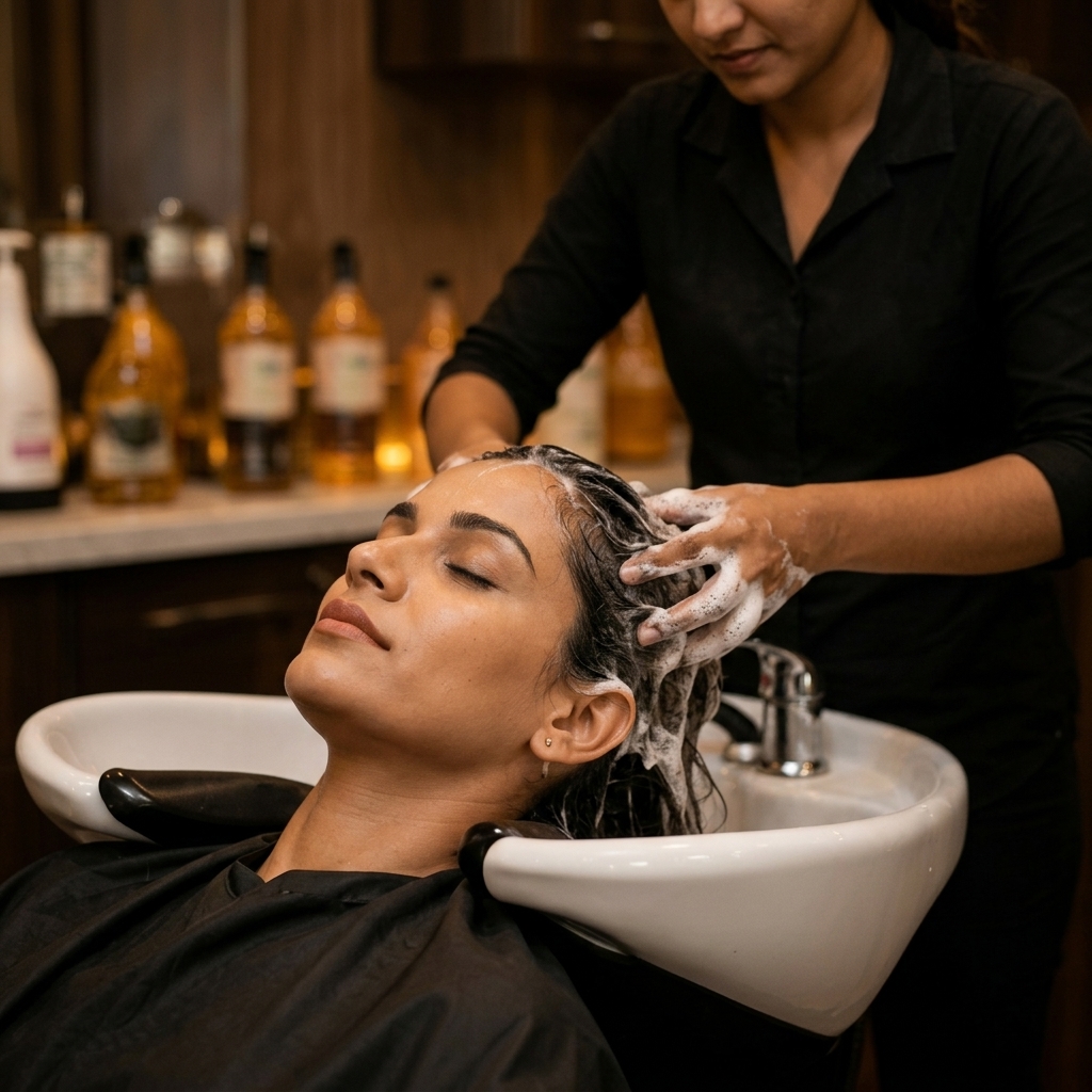 Hair Spa & Smoothening